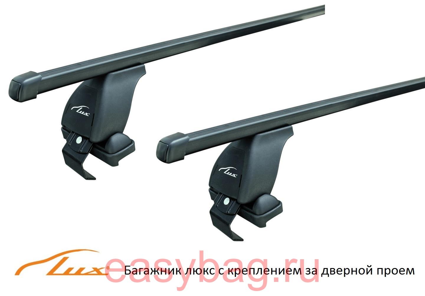 Автобагажники Lada Granta liftback (БС LUX KalinaSd/Hb ДК 1.1м)  прямоугольные дуги